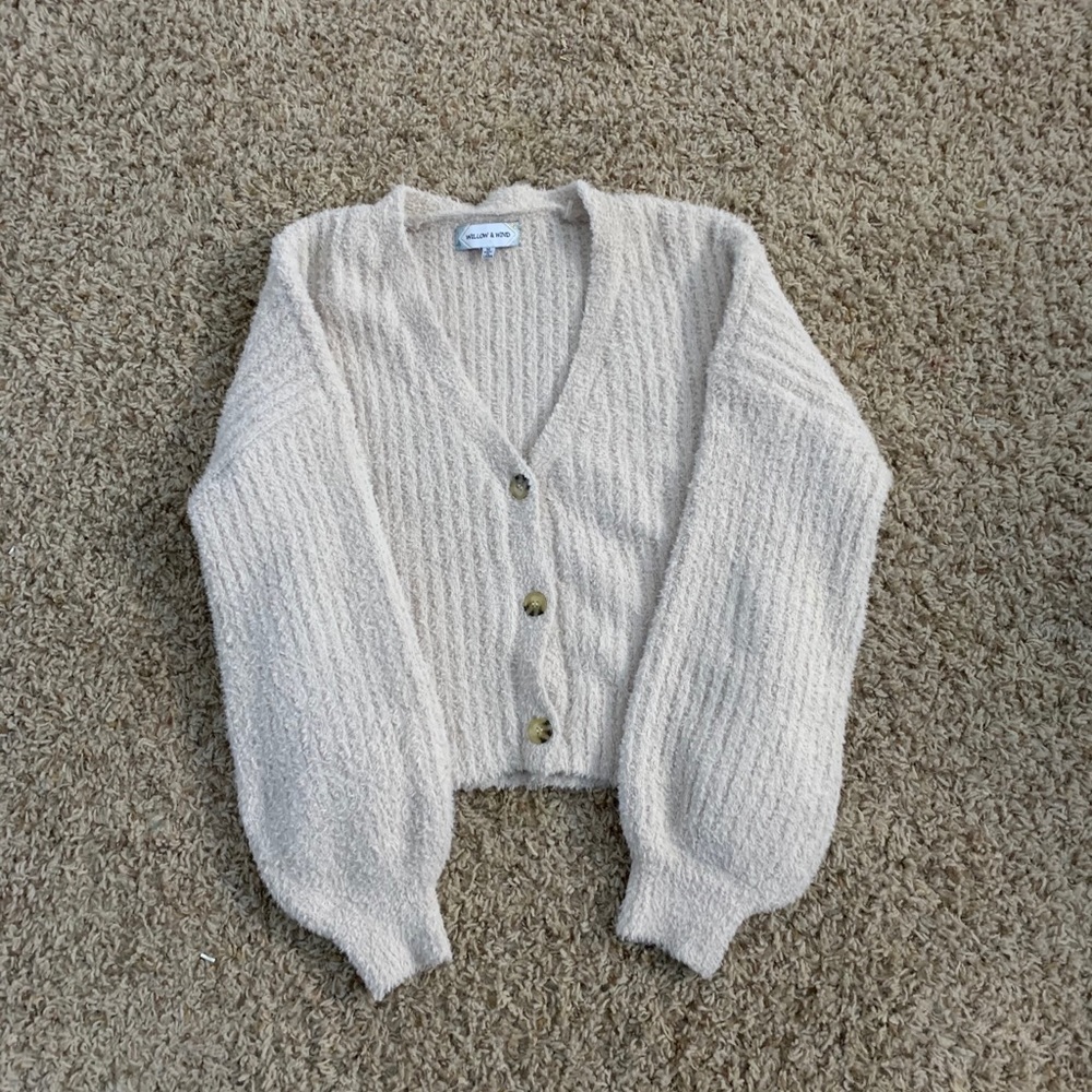 Cream sweater